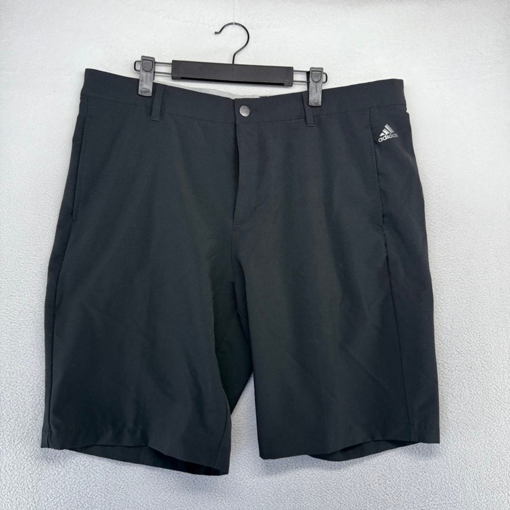 Adidas Golf Shorts Mens 38 Blue Ultimate365 Athletic Woven Polyester Blend Solid